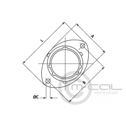 Deutsch Autosport AS Connector 8 Way Shell Size 16 Pin Layout 16-08 Style 0 Flange Receptacle Orange C Keyway Sockets Standard