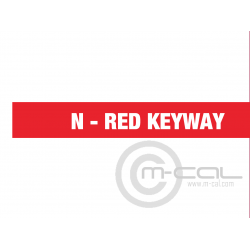 Deutsch Autosport AS Clinchnut Connector 21 Way Shell Size 22 Pin Layout 22-21 Style 0 Flange Receptacle Red N Keyway Sockets 978M