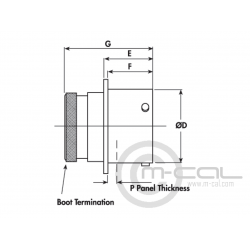Deutsch Autosport ASDD Double Density Connector 93 Way Shell Size 16 Pin Layout 16-93 Style 0 Flange Receptacle Green D Keyway Sockets Standard