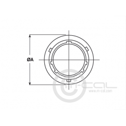 Deutsch Autosport ASDD Double Density Connector 93 Way Shell Size 16 Pin Layout 16-93 Style 6 Free plug Yellow A Keyway Pins Standard