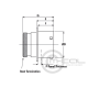 Deutsch Autosport ASHD Heavy Duty Connector 1 Way Shell Size 14 Pin Layout 14-1 Style 2 PCB Receptacle Flange Mount Grey E Keyway Pins 16