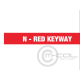 Deutsch Autosport ASHD Super Heavy Connector 1 Way Shell Size 22 Pin Layout 22-1 Style 6 Free plug Red N Keyway Sockets S25