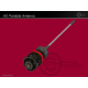 Deutsch Autosport AS Co-ax Portable Antenna 1 Way Shell Size 03 Pin Layout 03-1 Style 6 Free plug Red N Keyway Sockets ANT21