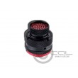 MoTeC Autosport AS Connector 26 Way Shell Size 16 Pin Layout 16-26 Style 6 Free plug Red N Keyway Sockets Standard