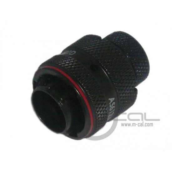 MC03-368087 - MoTeC Autosport AS Connector 22 Way Shell Size 12 Pin Layout 12-35 Style 6 Free plug Red N Keyway Sockets Standard