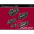 Deutsch Autosport ASDD Double Density Connector 41 Way Shell Size 12 Pin Layout 12-41 Style 6 Free plug Blue B Keyway Sockets Standard
