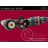 Deutsch Autosport ASHD Heavy Duty Connector 1 Way Shell Size 14 Pin Layout 14-1 Style 0 Flange Receptacle Red N Keyway Sockets C16