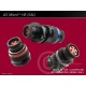 MC03-ASL106-05SN-HE - Deutsch Autosport ASL MicroLITE HE Connector 5 Way Shell Size 06 Pin Layout 06-05 Style 1 Inline Receptacle Red N Keyway Sockets Standard