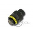 MoTeC Autosport AS Connector 13 Way Shell Size 10 Pin Layout 10-35 Style 6 Free plug Yellow A Keyway Sockets Standard