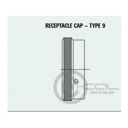 Deutsch Autosport AS Connector Pro Cap Series Shell Size 07 Style 9 Pro Cap For Receptacle All Keyways Standard