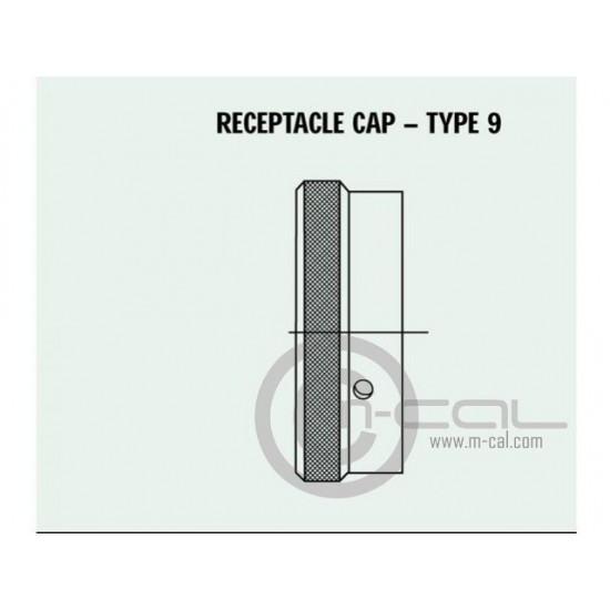 MC03-AS916 - Deutsch Autosport AS Connector Pro Cap Series Shell Size 16 Style 9 Pro Cap For Receptacle All Keyways Standard