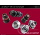 MC03-ASL106-05SN-HE-952K - Deutsch Autosport AS MicroLITE HE Fuel Immersible Connector 5 Way Shell Size 06 Pin Layout 06-05 Style 1 Inline Receptacle Red N Keyway Sockets 952K
