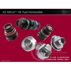 Deutsch Autosport AS MicroLITE HE Fuel Immersible Connector 5 Way Shell Size 06 Pin Layout 06-05 Style 6 Free plug Red N Keyway Pins 952K