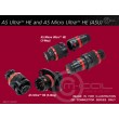 Deutsch Autosport ASU Micro UltraLITE HE Connector 3 Way Shell Size 03 Pin Layout 03-03 Style 0 Flange Receptacle Green D Keyway Pins Standard