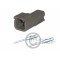 MoTeC DTM Connector 2 Way Male Kit