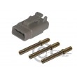 MoTeC DTM Connector 3 Way Female Kit