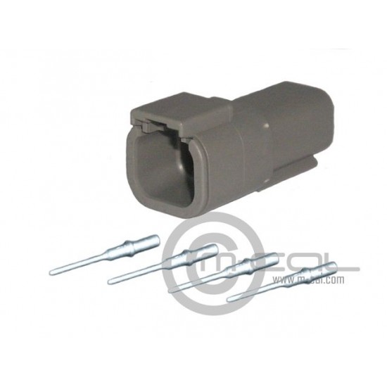 MC04-768055 - MoTeC DTM Connector 4 Way Male Kit