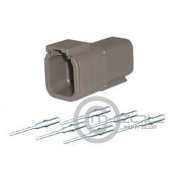 MoTeC DTM Connector 6 Way Male Kit