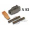 Connector DTM 2 Way Female Kit - Bag 10 Connectors
