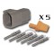 Connector DTM 6 Way Male Kit - Bag 5 Connectors