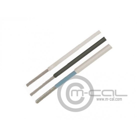 MC06-35520W - Raychem Cable T55 single wall white 20AWG