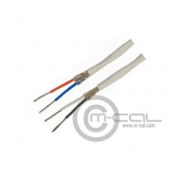 Raychem Screened Wire 24AWG Twisted 3, Overall Braided