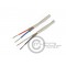 Raychem Screened Wire 24AWG Twisted 3, Overall Braided