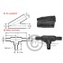 Raychem Heat Shrink Boot Symmetrical Tee H6.9 J6.9 K6.9