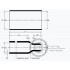Raychem Boot Straight AS Connector Shell Size AS Micro