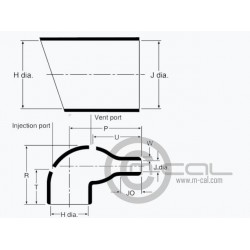 Raychem Boot 90Deg AS Connector Shell Size AS Micro Raychem Boot 90Deg AS Connector Shell Size AS Micro
