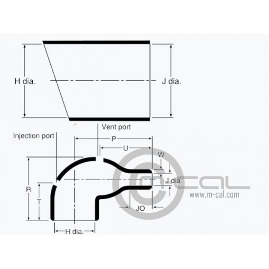 MC07-3R222A111-25-0 - Raychem Boot 90Deg AS Connector Shell Size AS Micro