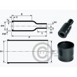 Hellermann Heat Shrink Boot Straight for ASL Shell 06 & ASC Hellermann Heat Shrink Boot Straight for ASL Shell 06 & ASC